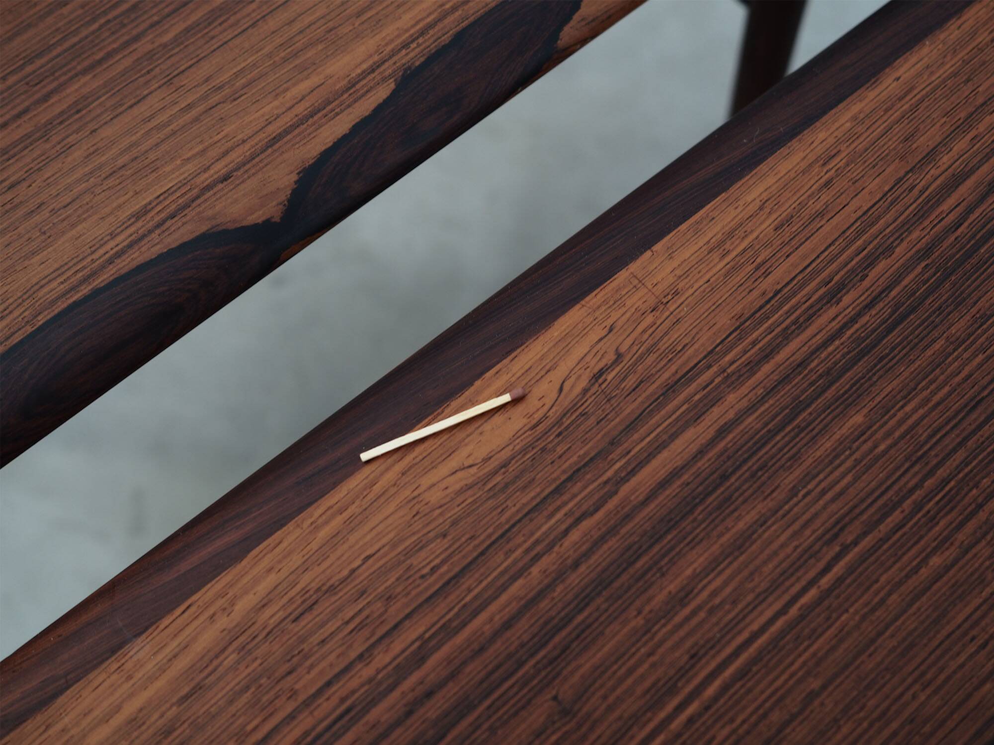 Set of three rosewood tables, Danish design, 60's, production: Denmark