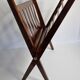 Folding teak magazine holder by Cees Braakman