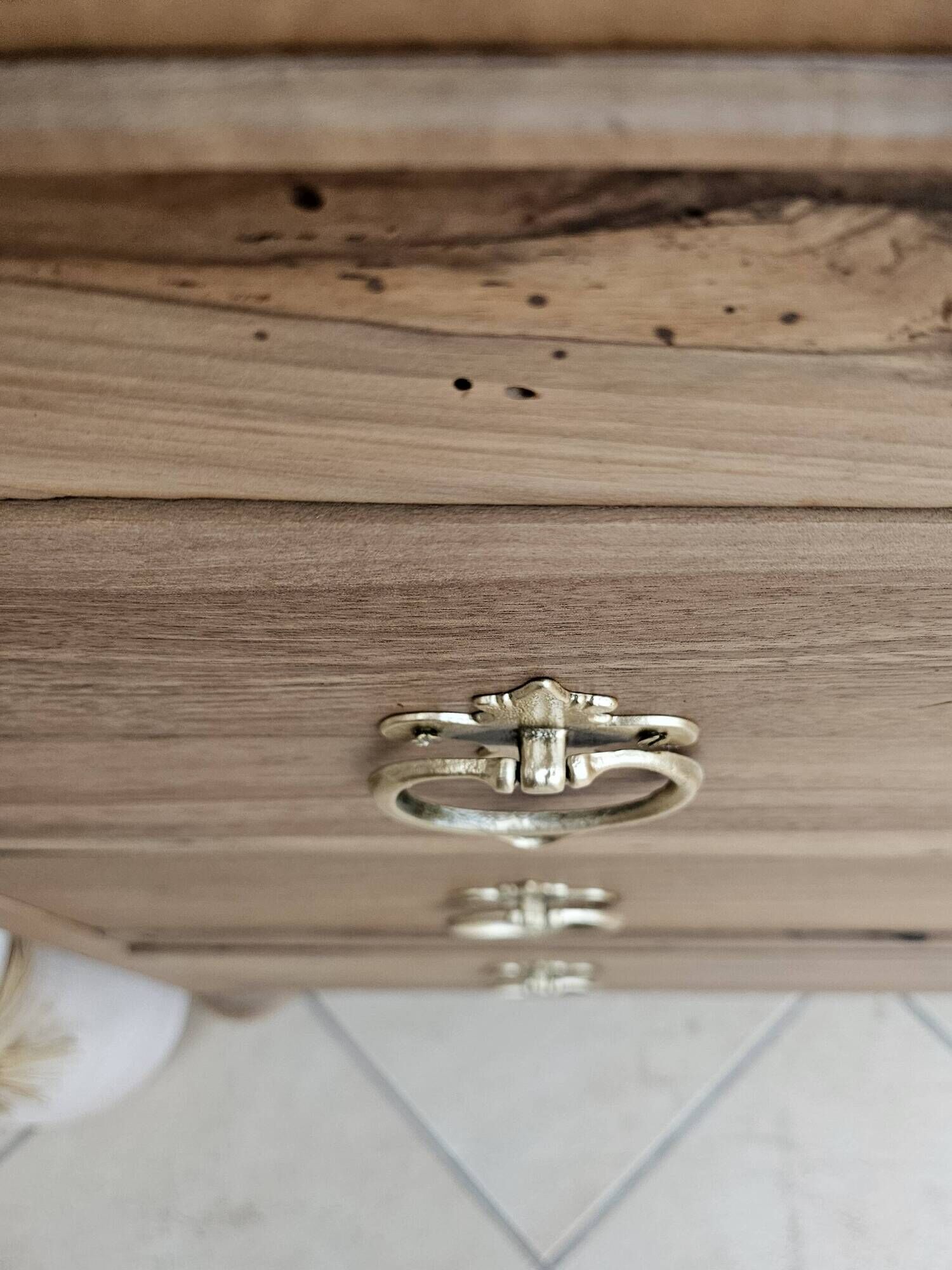Antique walnut chest of drawers