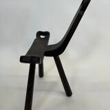 Vintage Spanish chair / stool 70s design brutalist