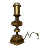 Pied de lampe ancien en laiton