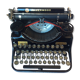 Old-typewriter Underwood portable