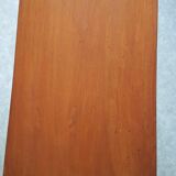 vintage color black metal feet teak wooden Shoe cabinet