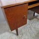 Scandinavian vintage office of the 60s light oak