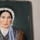 Old pastel vintage Breton portrait countryside decoration