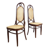 Paire de chaises Thonet 207R en bois courbé