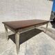 Large wooden table