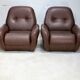 Pair of "space age" armchairs. Circa 1970
