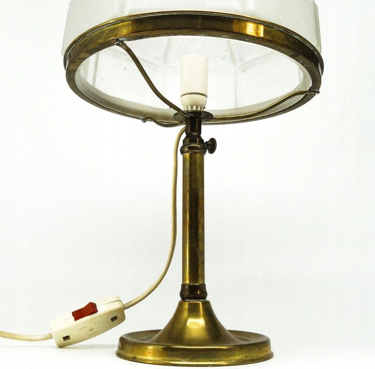 Lampe de table Art Déco, Pologne, années 1950