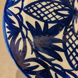 Vintage handmade ceramic plate