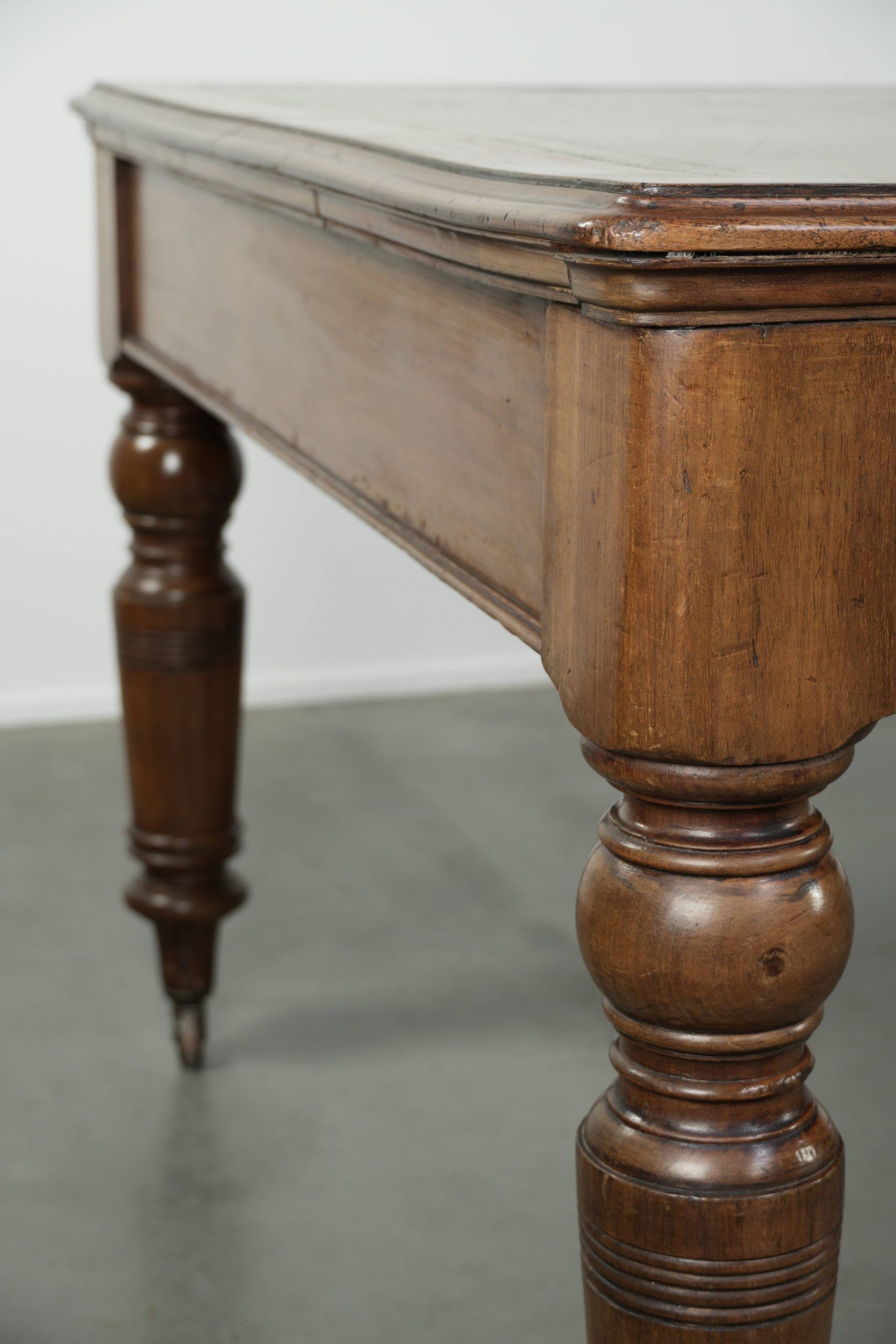 Original antique English writing desk from the 19th century