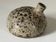 Vintage pyrite stoneware ceramic vase design from the 60s