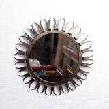 1960s metal sun mirror
