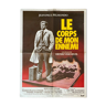 Affiche cinéma originale "Le Corps de mon ennemi" Jean-Paul Belmondo 60x80cm 1976