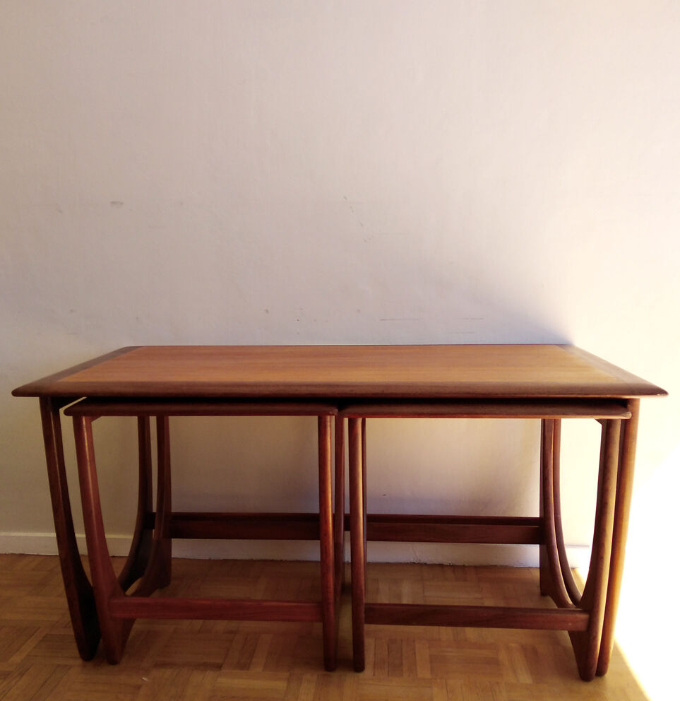 Ensemble de 3 tables basses - G Plan - 1960