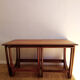 Ensemble de 3 tables basses - G Plan - 1960