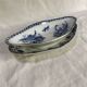 Lot de 2 raviers anciens Elchinger Badonviller – décors bleus