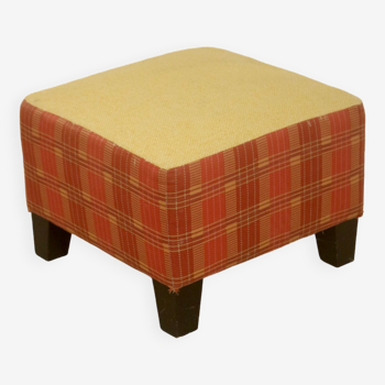 Kenzo square fabric pouf, Lelievre edition. Ref Patou