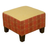 Kenzo square fabric pouf, Lelievre edition. Ref Patou