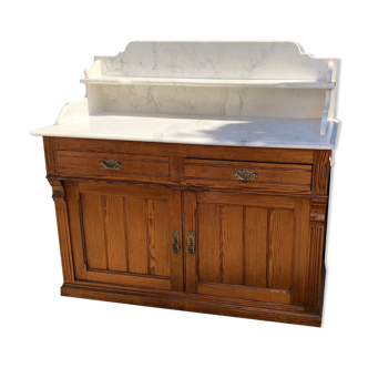 Toilet cabinet 1900 top marble pitchpin / bathroom furniture / sink