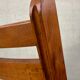 2x vintage wooden folding chairs – beech