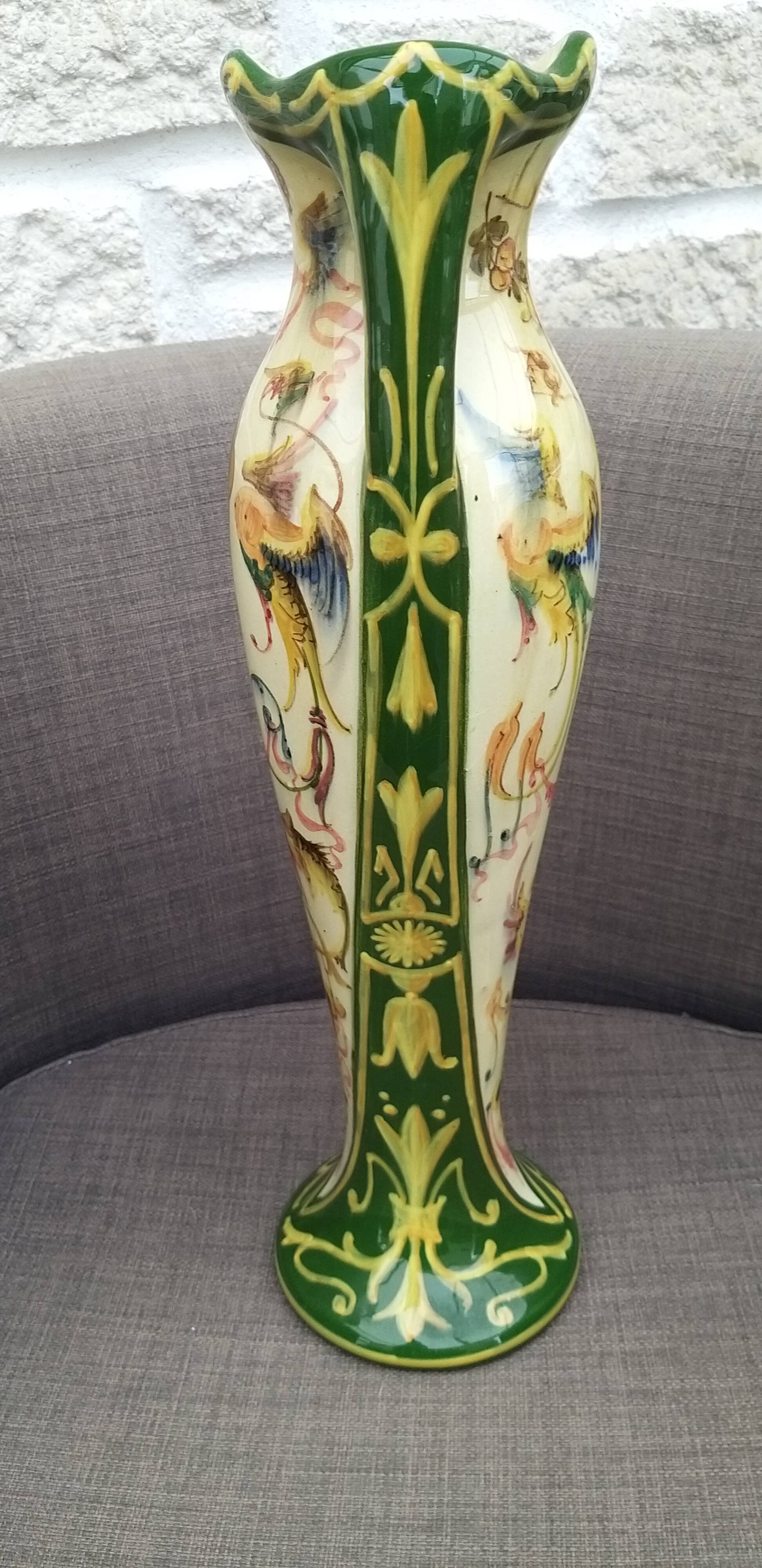 Vase by Jérôme Massier Fils, Vallauris