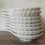 Scallop shells porcelain
