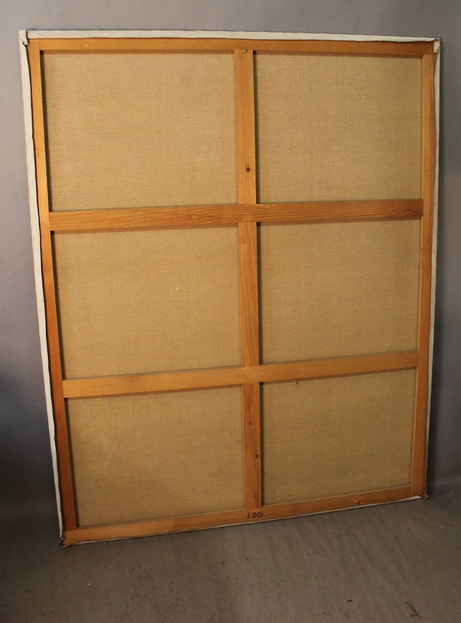 Large Oil on canvas "Harlequin"