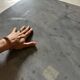 Grey marble coffee table