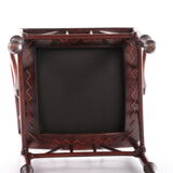 Liberty & Co Chair with footstool design by Thebe 1950