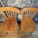 Paire de chaises de bistrot Baumann vintage