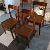 4 Stella bistro chairs from the 50s