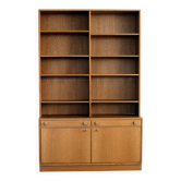 Bibliothèque vintage | chêne | années 1960 | ulferts