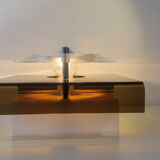 Herda, 80s wall lamp, plexiglass
