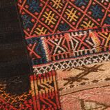 7x10 Multicolor Traditional Handmade Kilim Rug, 202x304Cm