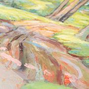 Woodland Walk, Oil on Plate, 124 x 95 cm