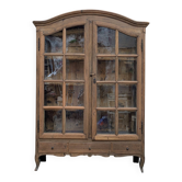 Raw Louis XV display cabinet