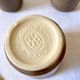 Set of 12 glazed stoneware cups, Digoin Stoneware Pots