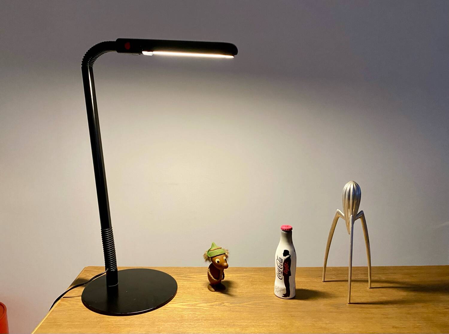 Manade France desk lamp designed by Philippe Michel, vintage 80s