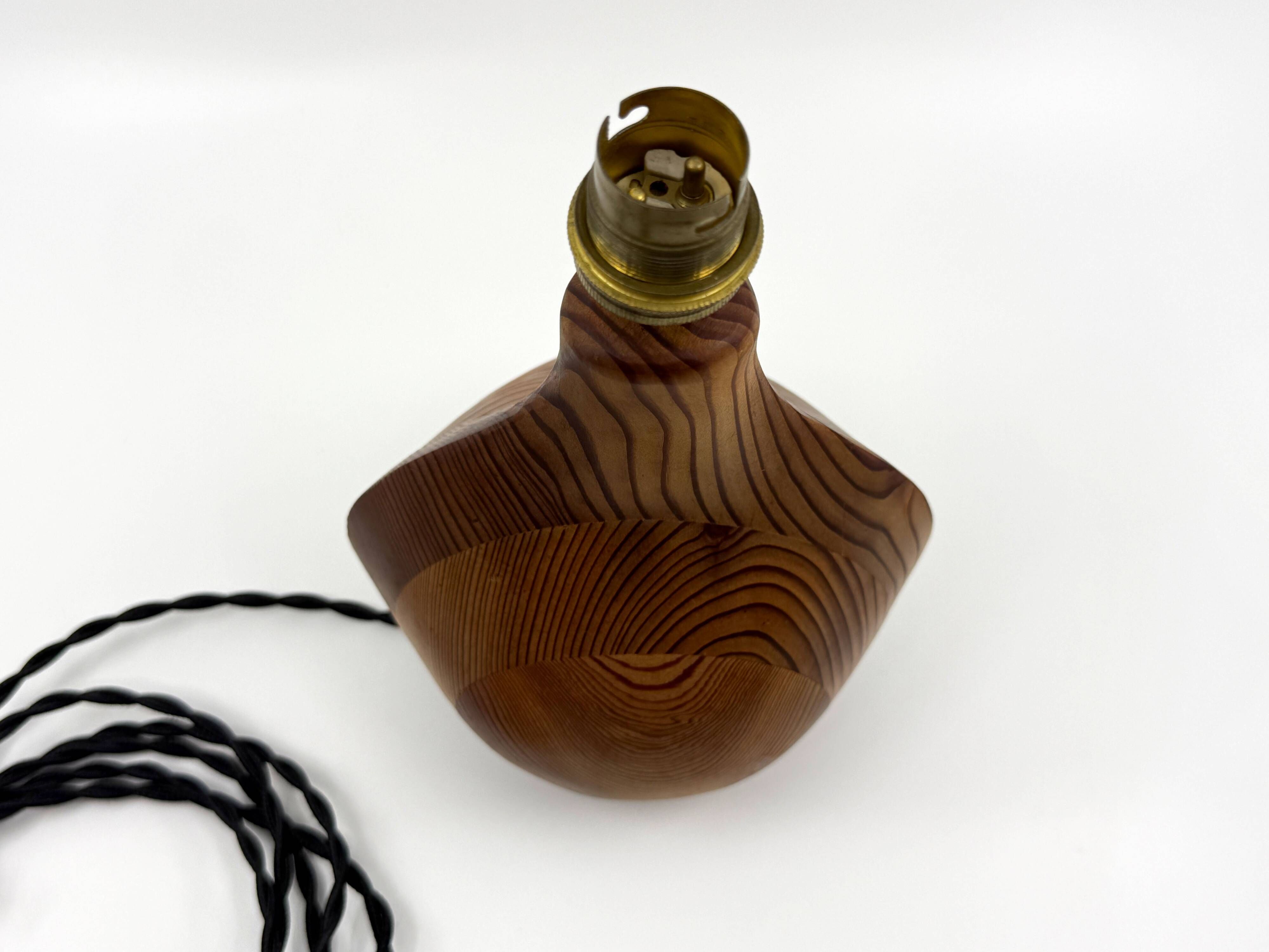 Scandinavian lamp • Custom lampshade • Mid Century