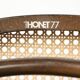 Ensemble de 2 chaises vintage originales design Thonet modèle Long John avec accoudoirs.