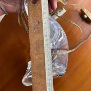 Crystal floor lamp