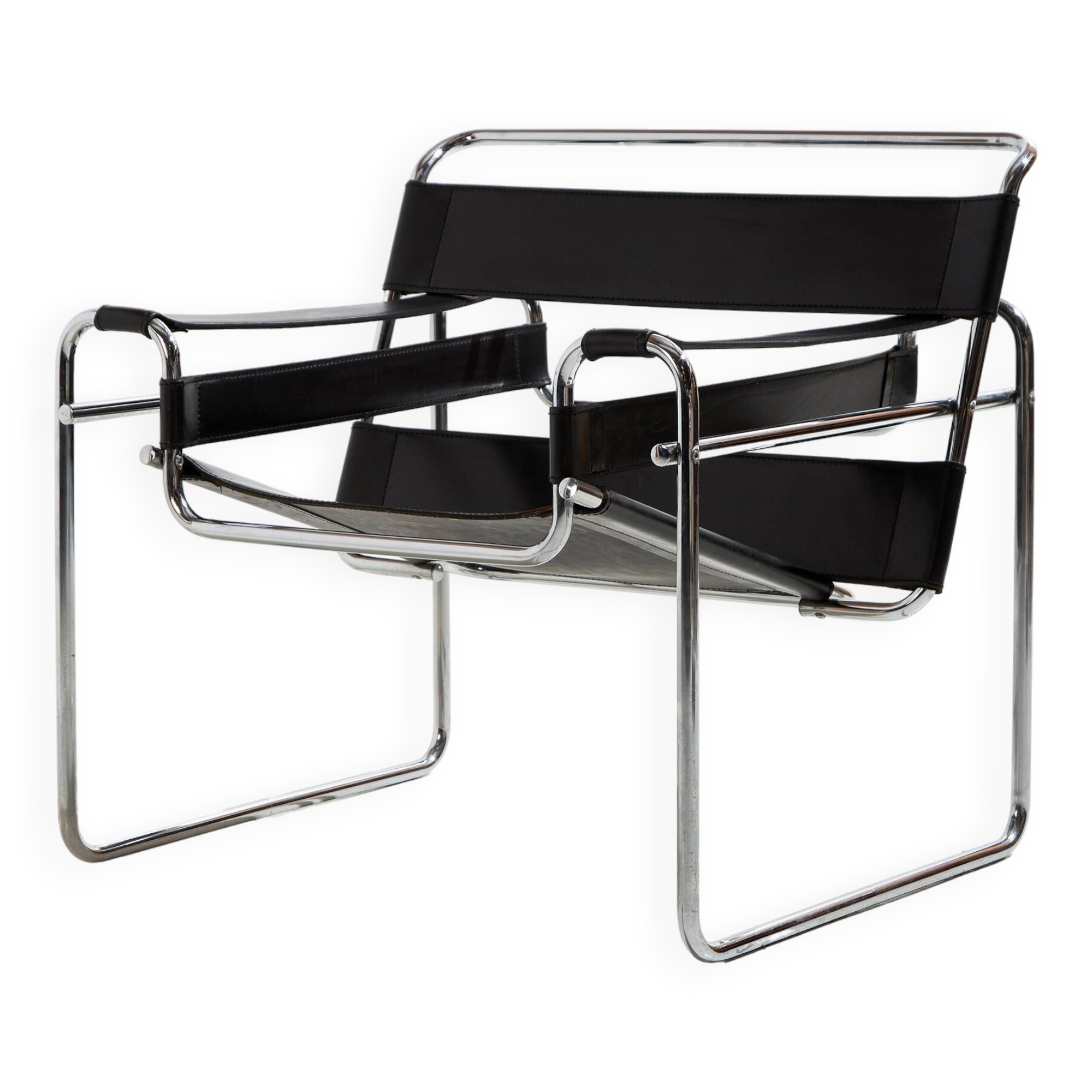 Chaise tubulaire de style Bauhaus (MK10227)