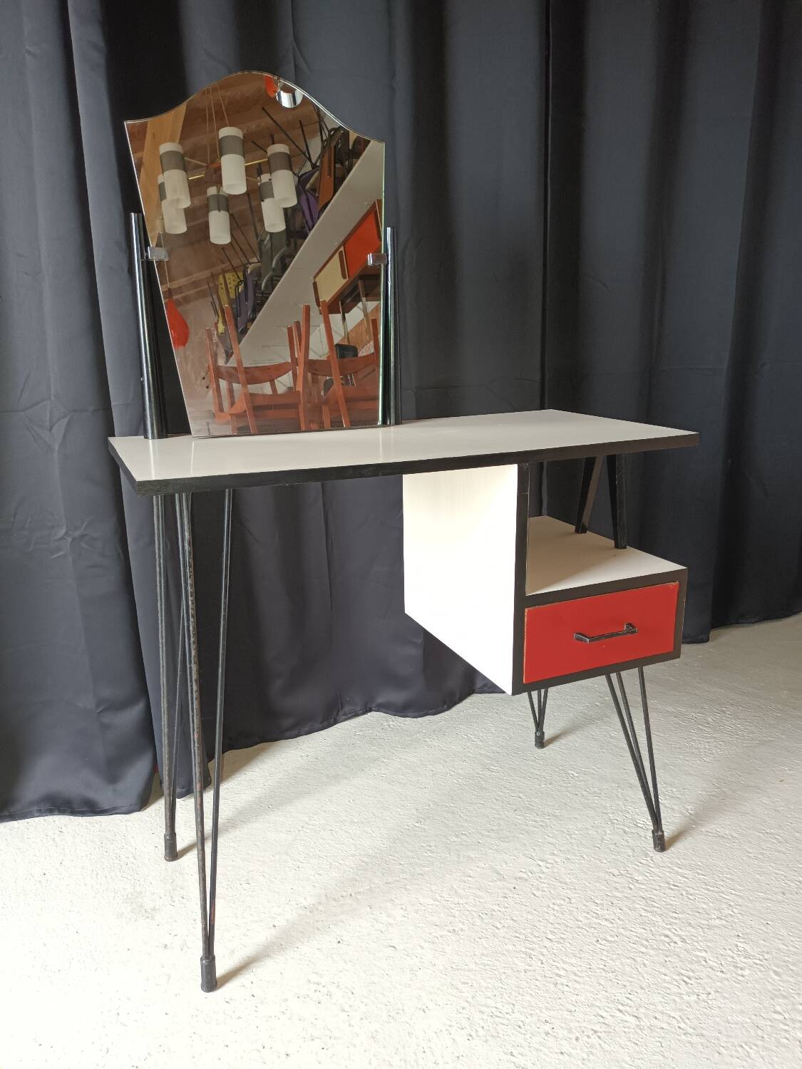 Vintage formica dressing table