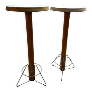 Paire de tables « mange