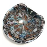 Black Murano Glass "Tutti Frutti" Ashtray / Vide-Poche attr. to Avem