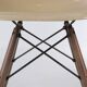 Greige Pair (2) Herman Miller Vintage Original Eames DSW Side Shell Chairs