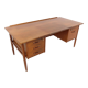 Scandinavian teak desk, Lelångs Möbelfabrik, Sweden, 1950