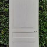 Porte de communication h221,5xl90cm ancienne panneautée, moulurée, intérieure