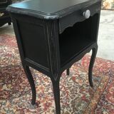 Pair of bedsides painted in black